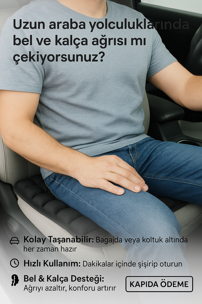 AirKonfor™ Ultra Hafif & Şişirilebilir Minder